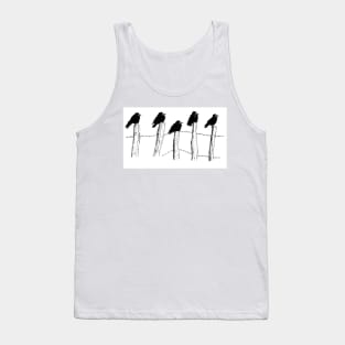 Birds on a wire Tank Top